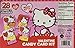 Hello Kitty Valentines Day Candy Card Kit 28 Cards and Lollipops Includes Teacher Card