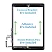 Unifix-Black Touch Screen Glass Digitizer for iPad Air 5th Generation Gen with Pre-Installed Adhesive & Home Button …