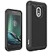 Moto G Play Case, OEAGO Moto G4 Play Case Cover Accessories [Shockproof] [Impact Protection] Hybrid Dual Layer Defender Protective Case Cover for Motorola Moto G Play 4th Gen/Moto G4 Play - Black