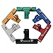 Action Camera Bike Mount Aluminum Alloy 2-Rail Saddle Bike Seat Mount Compatible with GoPro Pro Garmin Virb XE SJCAM DBPOWER Seat Rail Mount Bike Mount Bicycle Seat Rack Mount -BK