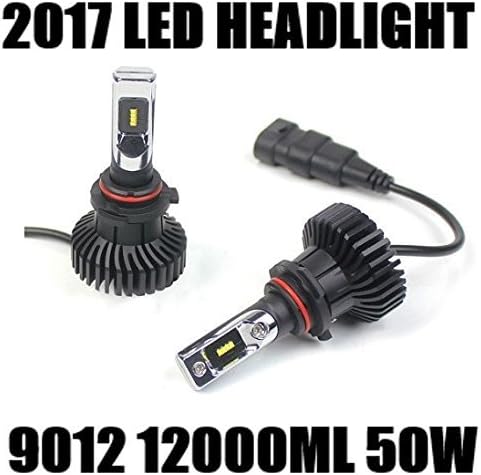 NZ Lightning LED Headlight Bulbs 9012 LUMILED ZES 2nd 50W 6500K White 12000LM (6000Lm × 2 bulbs) All in one 1 Year Warranty