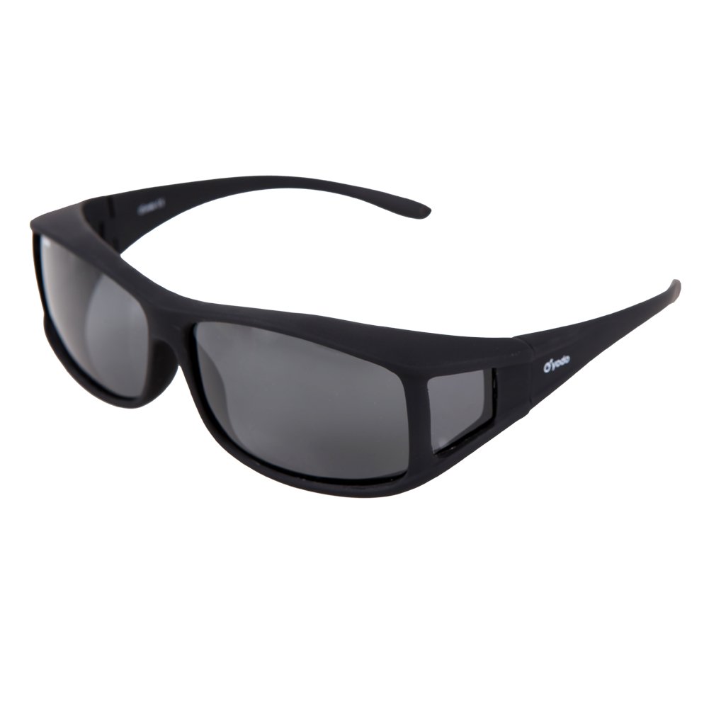 solar shield fits over sunglasses gray