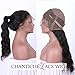 CHANTICHE Glueless Human Hair Wigs with Natural Looking (12 Inch, SS Lace Wig)