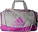 adidas Defender II Small Duffel Bag, Small, Light Onix/Shock Purple