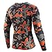 EU Men's Compression Tops Long Sleeve Base Layer Running T Shirt