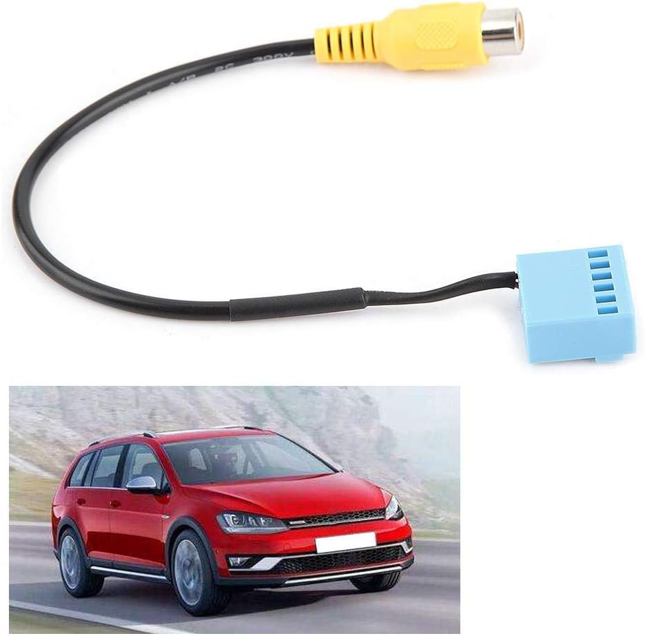 Car Rear Camera Cable, Car Rear View Camera Adapter Cable for VI 5 6