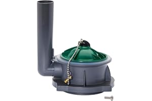 American Standard 3280.040-0070A Champion Flush Valve Assembly for 1 Piece Toilets, 6.40 in wide x 7.00 in tall x 10.3 in deep, Black