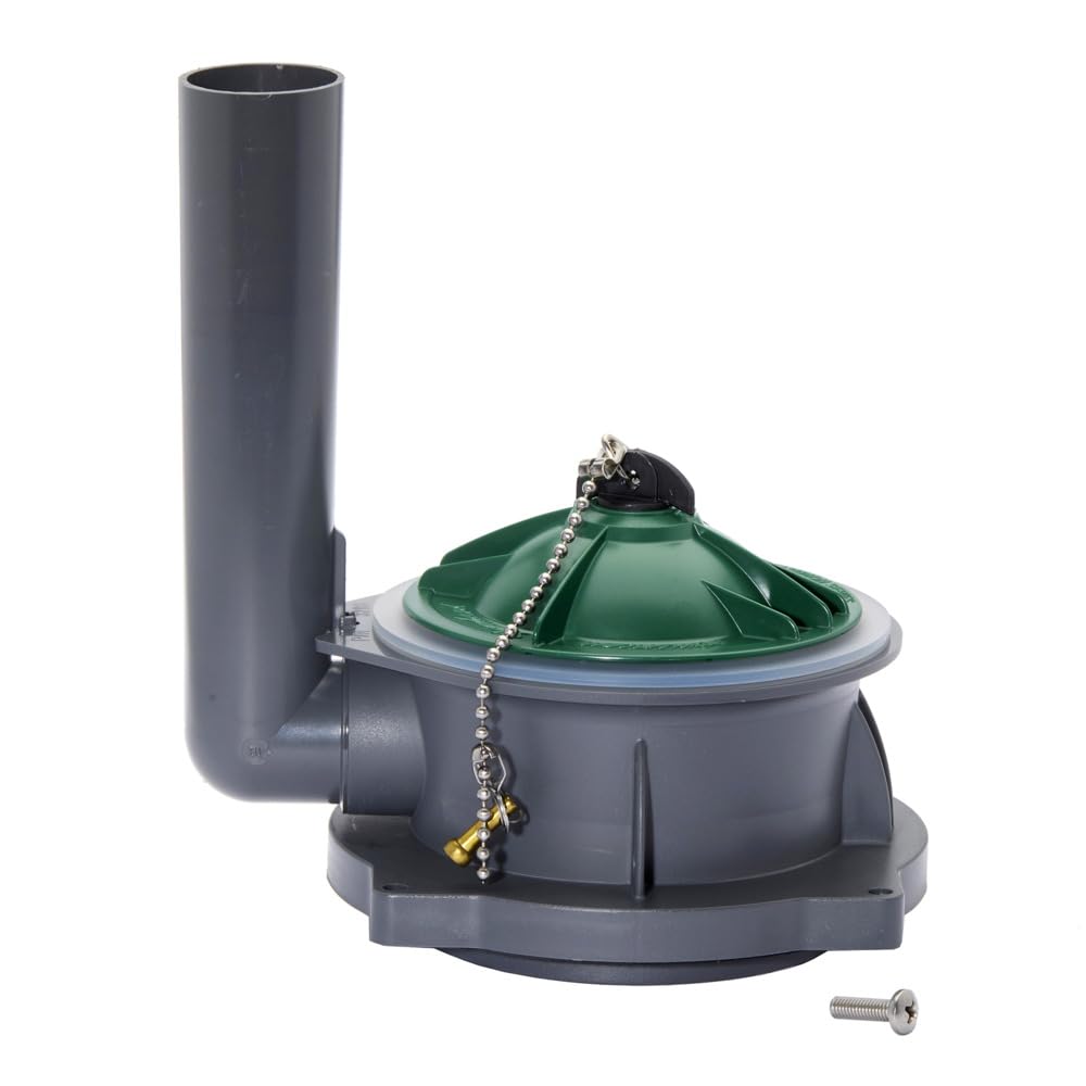 Photo 1 of American Standard 3280.040-0070A 4-Inch Flush Valve Assembly for Champion One-Piece Toilets(Compatible ONLY with SELECT Champion 4 One-Piece toilet), Black