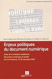 Enjeux politiques du document numérique