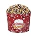 Popcornopolis Gourmet Zebra Popcorn 1.26 Gallon Tin, Popped Popcorn Gift, Christmas Party Tin