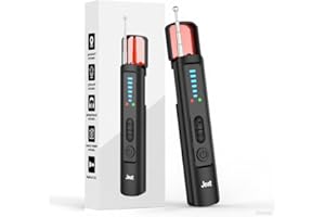 Mgmcm Hidden Camera Detectors, Portable Camera Detectors, Bug Detector Rf Wireless Signal Scanner, GPS Tracker Detector for Home, Hotel, Travel, Office, Bathroom, 6 Levels Sensitivity