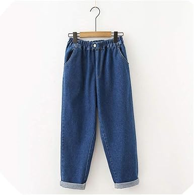 amazon elastic waist jeans