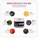 Massk | Butt and Body Acne Charcoal Clay Mask: Detoxifying, Exfoliating, Brightening, 100% Natural & Organic