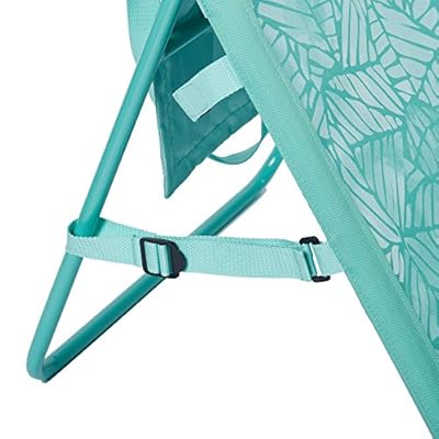 Lightspeed Outdoors 2 Pack Lounger Park and Beach Chair (Sea Glass) 515jqM7GRDL