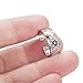 FUNRUN JEWELRY Sterling Silver Flower Toe Band Ring for Women Adjustable