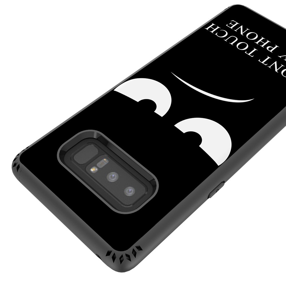 Galaxy Note 8 Case, MagicSky Shockproof Slim Corner Protection with Resilient Shock Absorption Rubber Protective Case Cover for Samsung Galaxy Note8 (2017) 6.3 Inch - Don\'t touch