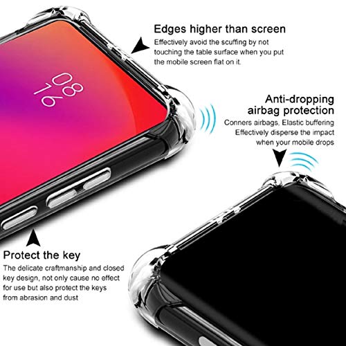 Ankirant® Back Case Cover for Xiaomi Mi Redmi Note 5 pro (Bumper Corner Soft Silicon Shockproof Flexible) - Transparent