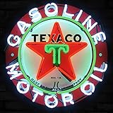 Neonetics 5TXOIL Texaco Gasoline Motor Oil Neon Sign