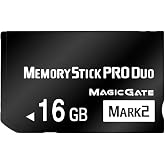 Premium 16GB Memory Stick Pro Duo MARK2 &ndash; Universal Compatibility for PSP1000/2000/3000, Cyber-Shot DSC, DSLR &amp; Handycam