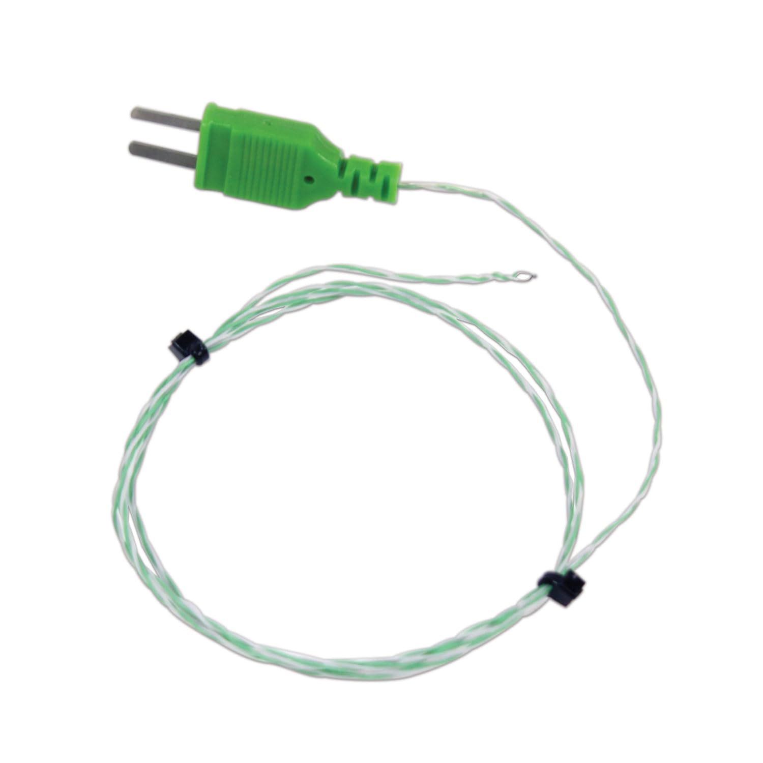 Thermocouple type K, exposed tip, PTFE insulated, 3 m