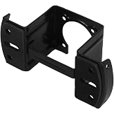 TEHAUX Ceiling Fan Mounting Bracket Kit for Cathedral and Light Fixtures Cold Rolled Steel Fan Mount Sloped Ceiling Compatible Easy Installation Black