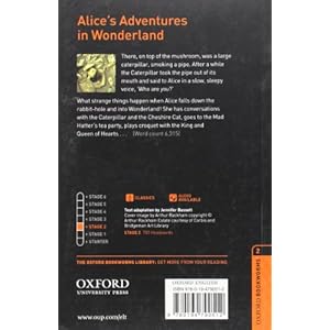 Oxford Bookworms Library: Alice's Adventures in Wonderland: Level 2: 700-Word Vocabulary