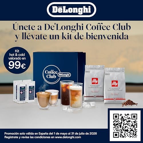 Perfetto La Specialista Arte, Máquina de Café Espresso y Cappuccino con Bomba, Máquina de Café en Grano, 3 Recetas Predefinidas, 8 Ajustes de Molienda, EC9155.MB, Metal/Negro