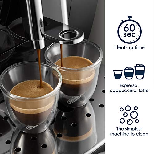 De'Longhi ECAM22110BX ECAM22110B Super Automatic Espresso, Latte and