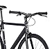 6KU Track Fixed Gear Bicycle, Black/Black, 55cm