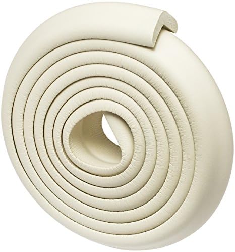 Kindersoft Premium 6.5ft Baby Edge Protector aka Edge Guard,Childproofing Edge,Table Edge Protector,Baby Bumper Guard,Baby Proof Table Protector. Best BALANCE between DENSITY,SOFTNESS &amp; ELASTICITY
