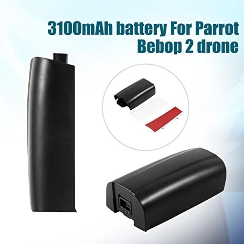 3100mAh 11.1V 21.6A Large Capacity Lithum-ion Polymer Rechargeable Battery for Parrot Bebop 2 Drone Portable Light Weight