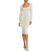 Forever 21 Womens Bodycon Long-Sleeve Dress
