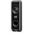 eufy Security Video Doorbell S330, 2K HD Video Doorbell, HD Security Camera, Battery-Powered Add-On, Dual Motion Detection, Package Detection, Family Recognition, No Monthly Fee, Motion Alerts