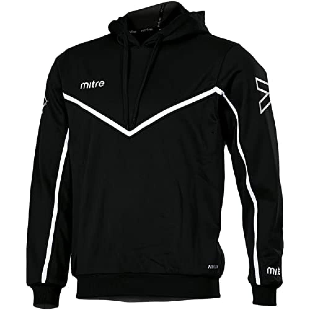 Mitre Men Primero Hoody Football Training Top - Royal/Navy/White X-Large