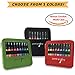 Lighted Crochet Hooks with Case Value Pack 9/pkg Set LED Lite Hooks - Ergonomic Soft Grip Handle Needles for Arthritic Hands & Organizer. Color Coded Illuminated Set of 9 Hooks Size 2,5mm To 6,5mm