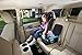 Britax Car Seat Organizer Caddy with Insulated Cup Holders | Crash Tested + 8 Mesh Pockets + Removable Center Dividers + Zipper Top