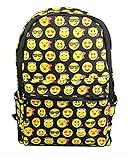 Smiling Face Casual Daypacks Emoji School Book Bags Backpack Back to School