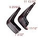 Set (4pcs) Front Rear Mud Splash Guard Mudguard Compatible with 2014 2015 2016 2017 Corolla