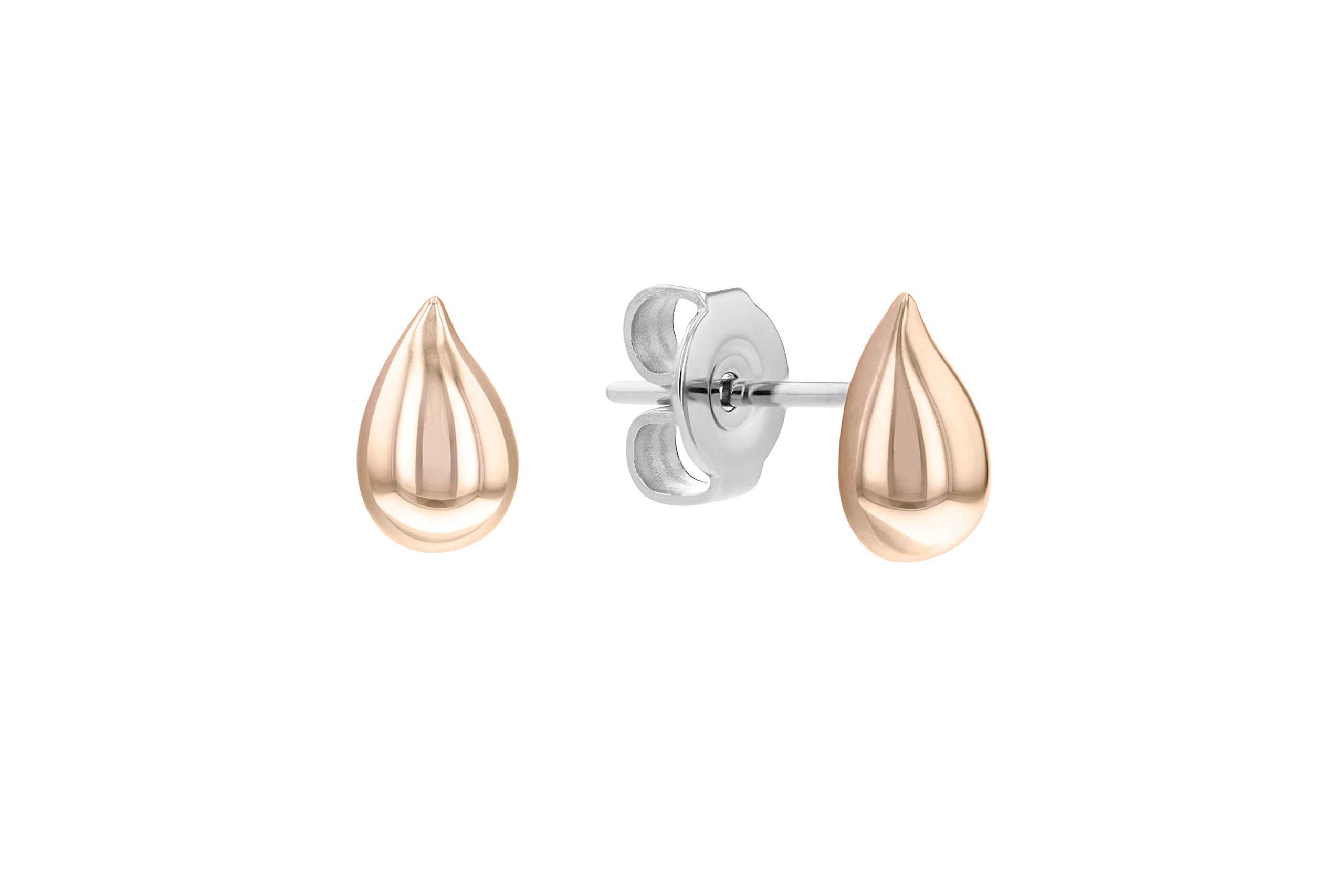Calvin Klein Women's SCULPTURED DROPS Collection Stud Earrings in Carnation Gold - 35000072
