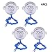REENFAYA 4 Pack Turntable Synchronous Motor Electric Synchron Motor 100-127 VAC 50/60 Hz 4W MIN CCW/CW Direction for Cup Turner,Cuptisserie,Tumbler Cup Rotator,Drying The epoxy,Rod Dryer (4PACK)