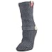VH Apparel Womens Sweater Design Super Thick Comfy Non-Skid Slipper Socks