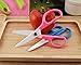 Ceramic Kitchen Scissor, YIFAN Professional 7.8 Inch Food Shear Household Vegetable Fruit Carver - Blue