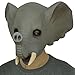 Deluxe Novelty Latex Rubber Creepy Elephant Mask Halloween Party Costume Decorations One Size