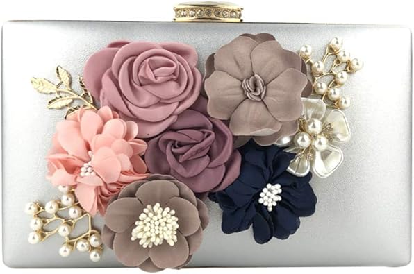 floral clutch purse
