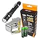 EdisonBright Fenix LD22 2015 Edition 300 Lumen XP-G2 R5 LED Tactical Flashlight with Two NiMH Rechargeable AA Batteries, Charger & Two AA Alkaline Batteries
