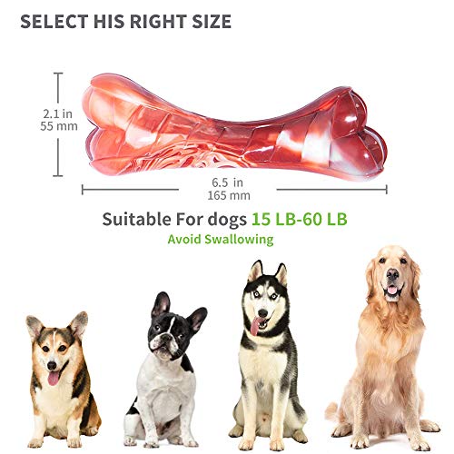 Dog Toys for Aggressive Chewers, Indestructible Durable Dog Chew Toys