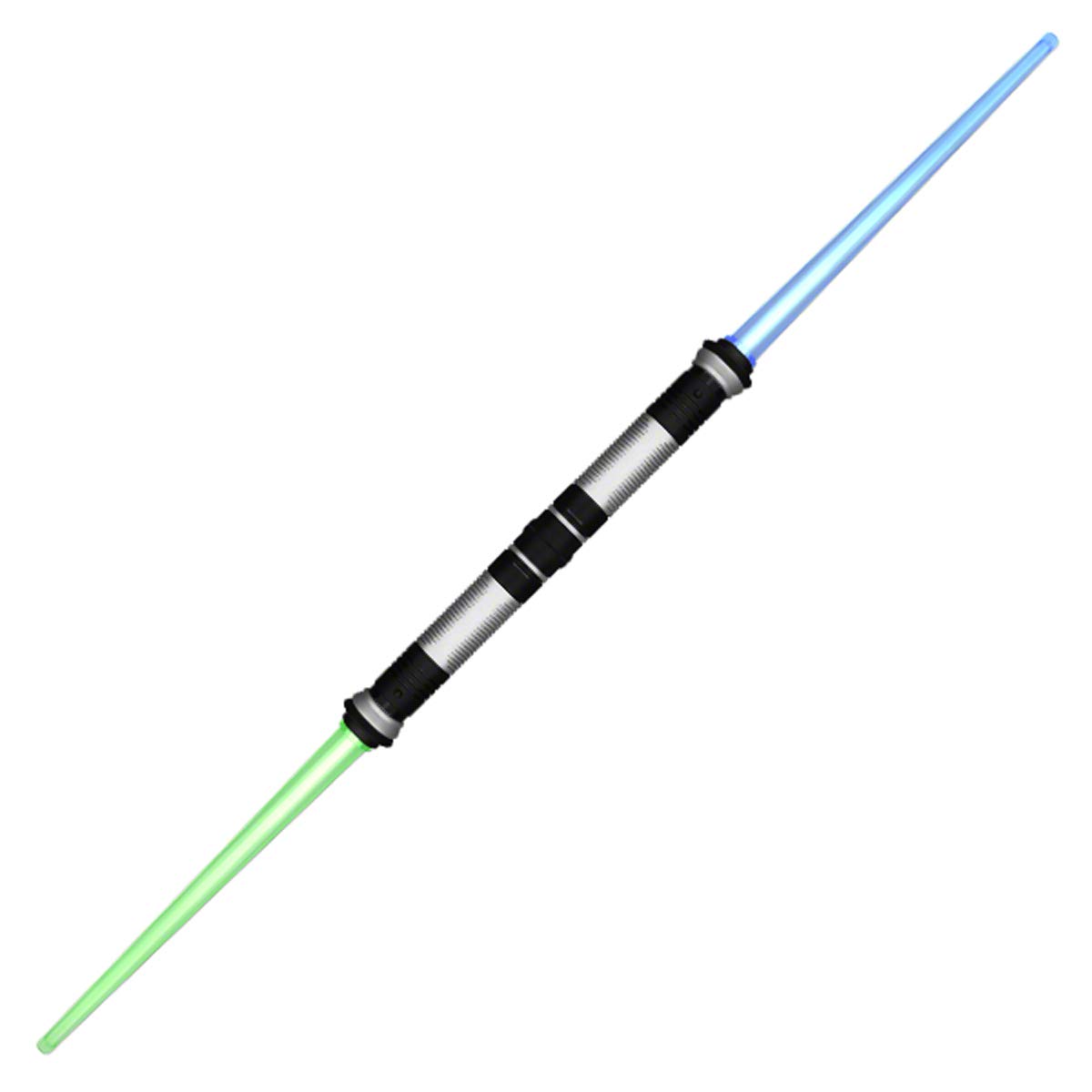 FlashingBlinkyLights Deluxe Double Sided Light Up Saber with Color Change Lights & Sound Effects