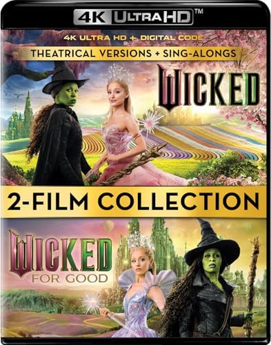 Amazon.com: Wicked 2-Film Collection (Blu-ray + Digital) : Ariana