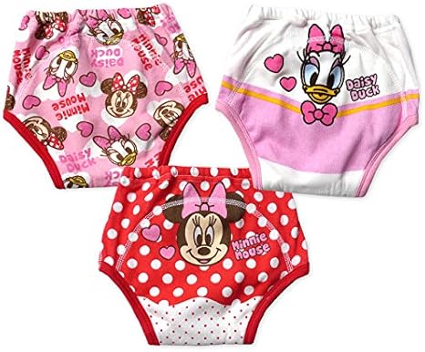 Amazon Co Jp ベビー トレーニングパンツ トレパン 女の子 Disney ディズニー ミニー デイジー 3枚組 3層構造 女児 ベビー 1 ミニーxデイジー 90cm 服 ファッション小物