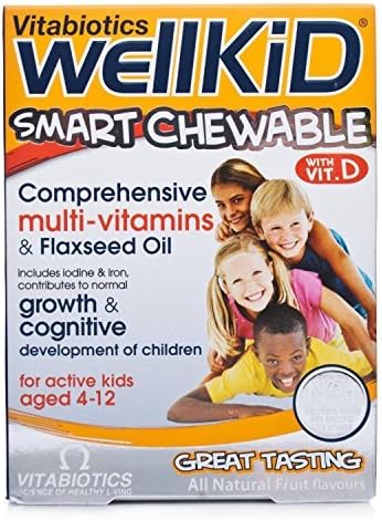Vitabiotic Wellkid Chewable 30 Tablets - CLF-VIT-WKD30 by Vitabiotic